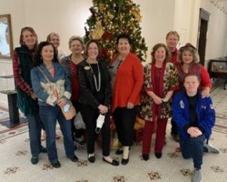 Members at our annual Christmas Luncheon