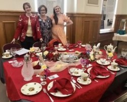 Annual George Washington Tea event celebrating our First President and our essay contest winners
